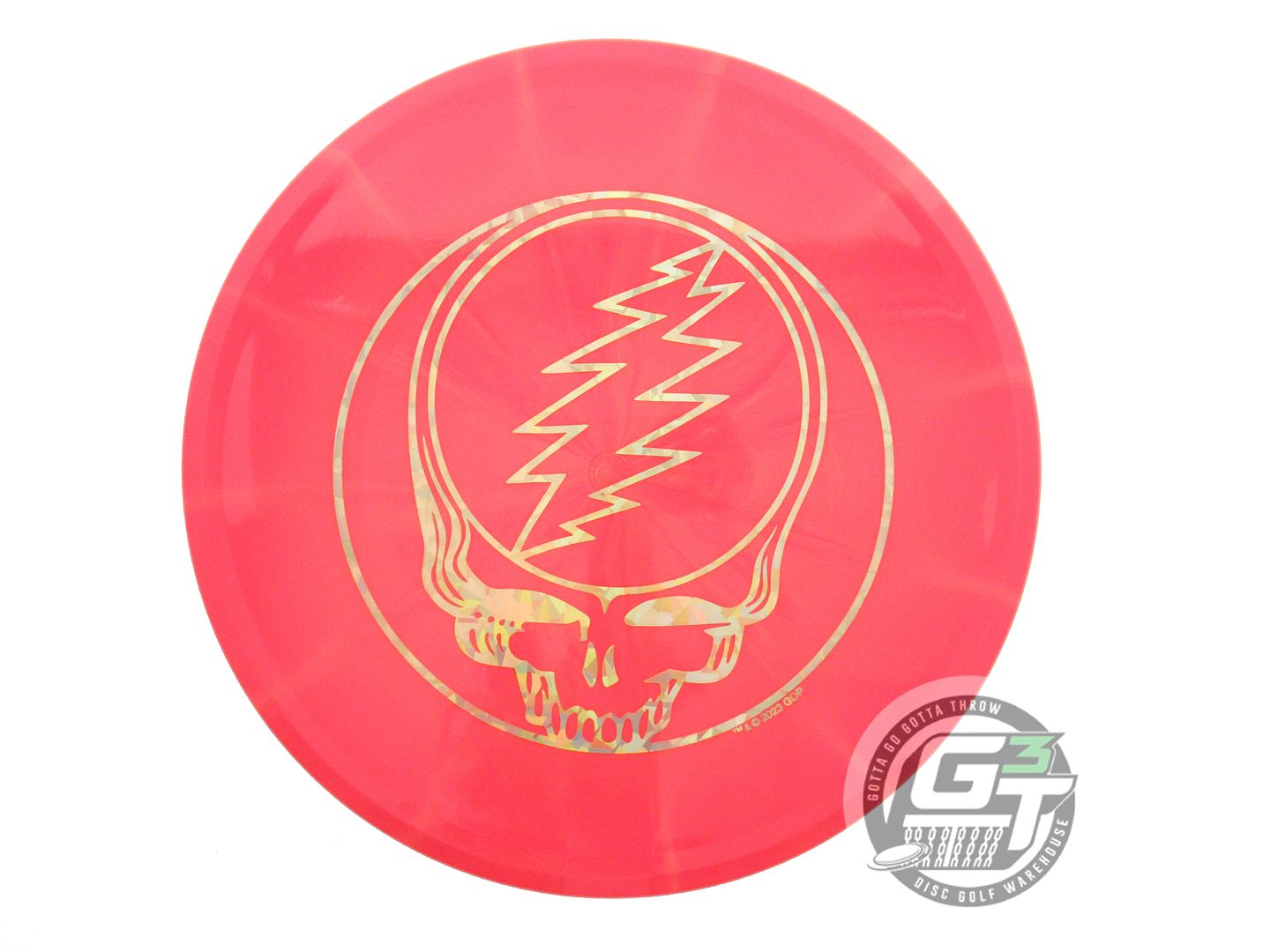 Discmania Limited Edition Grateful Dead Steal Your Face Stamp Lux Vapor Mutant Midrange Golf Disc (Individually Listed)