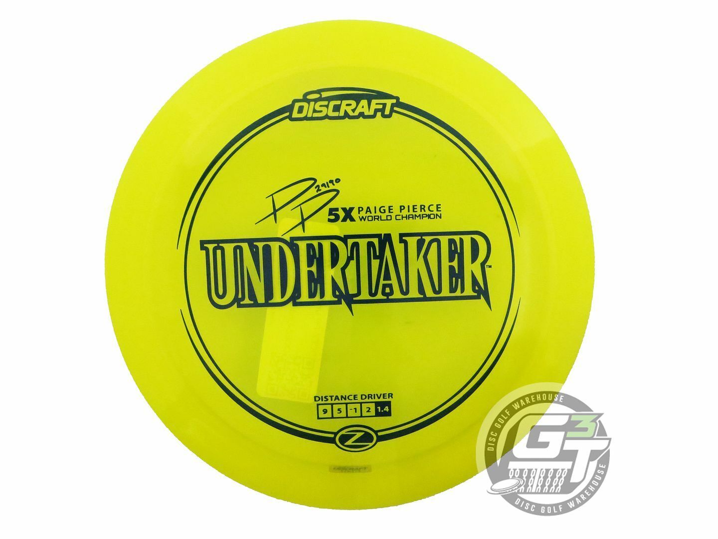 Discraft Elite Z Undertaker [Paige Pierce 5X] Distance Driver Golf Disc (Individually Listed)