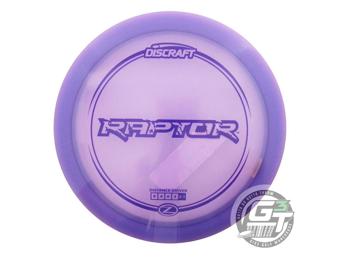 Discraft Elite Z Raptor Distance Driver Golf Disc (Individually Listed)