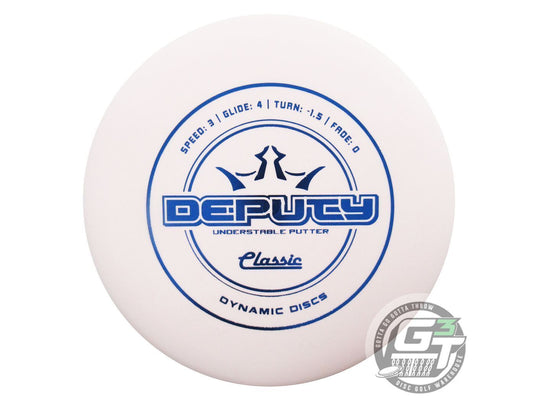 Dynamic Discs Classic Line Deputy Putter Golf Disc (Individually Listed)