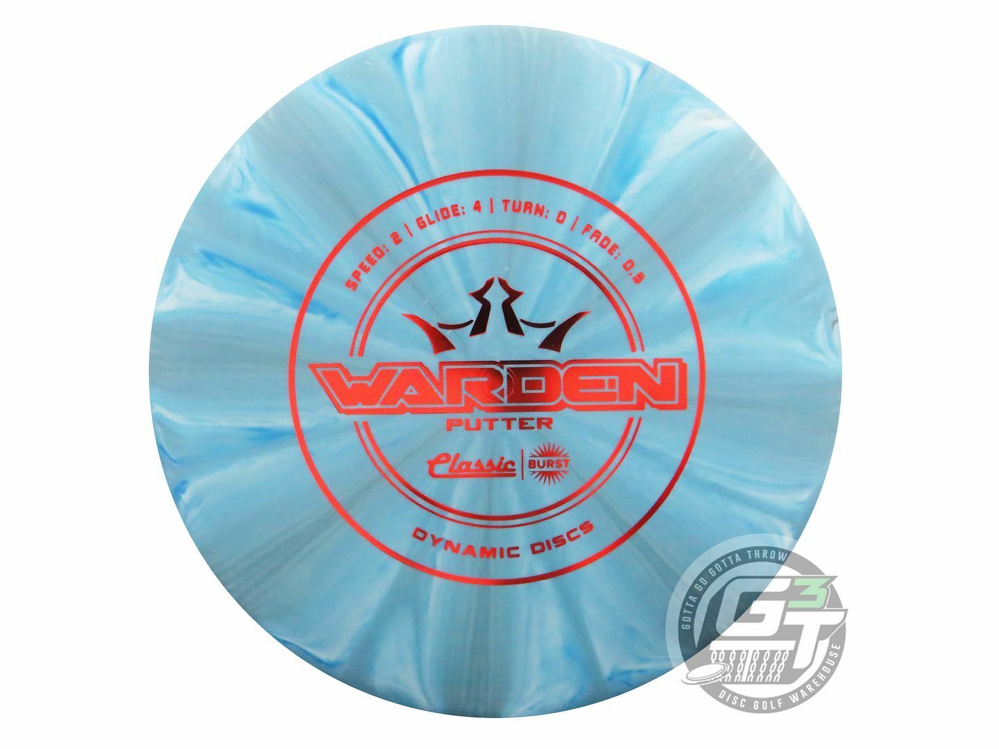 Dynamic Discs Classic Line Burst Warden Putter Golf Disc (Individually Listed)