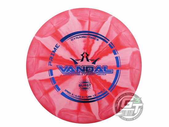 Dynamic Discs Prime Burst Vandal Fairway Driver Golf Disc (Individually Listed)