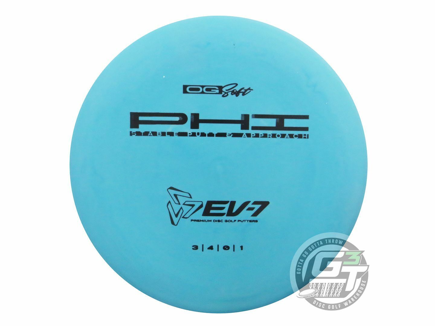 EV-7 OG Soft Phi Putter Golf Disc (Individually Listed)