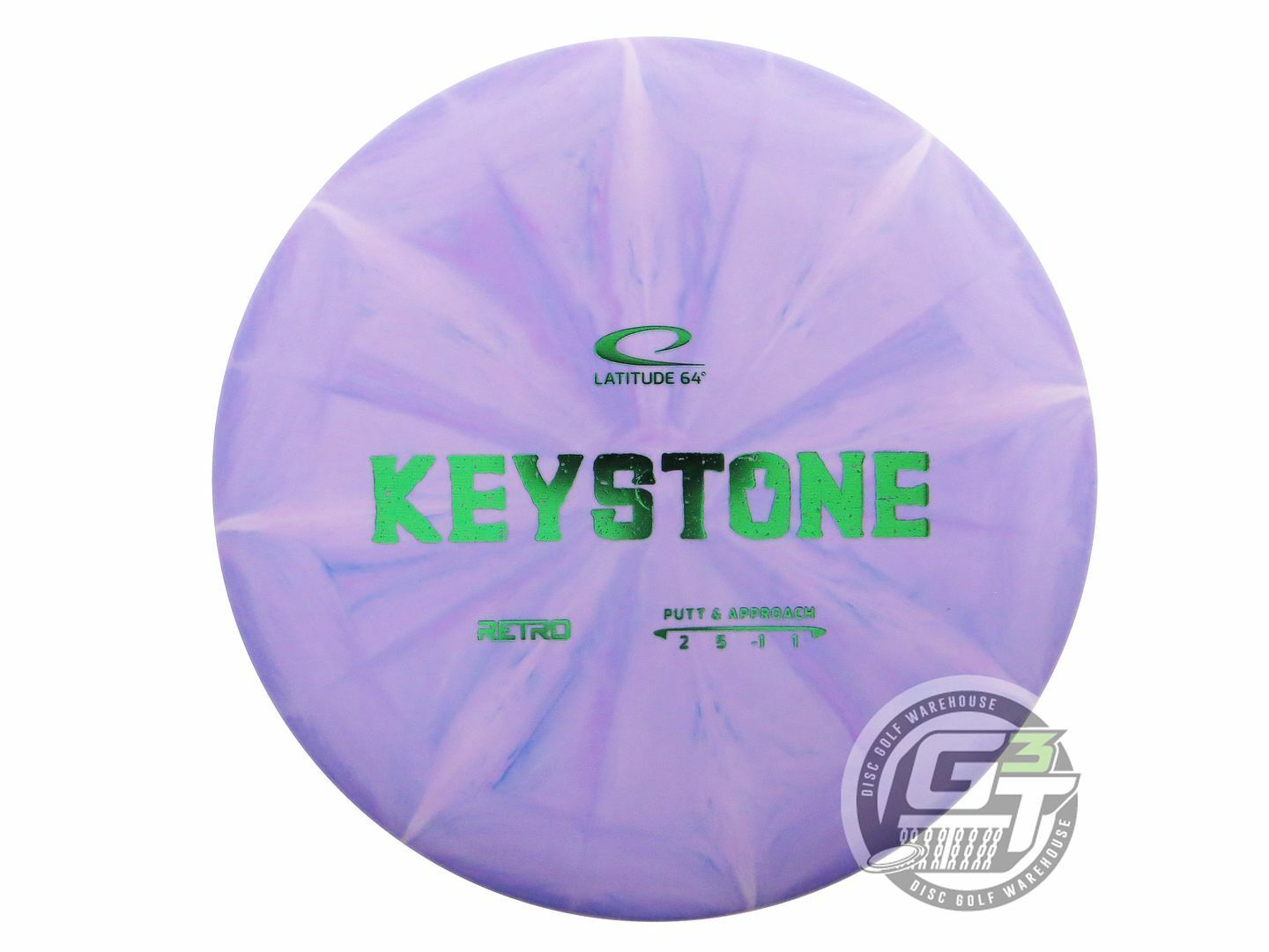 Latitude 64 Retro Burst Keystone Putter Golf Disc (Individually Listed)