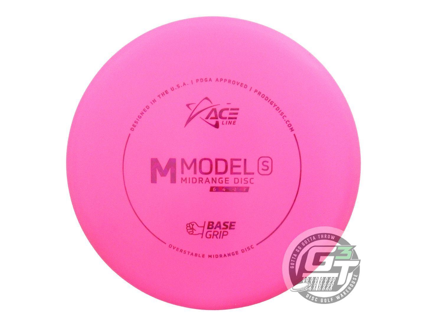 Prodigy Ace Line Base Grip M Model S Golf Disc (Individually Listed)