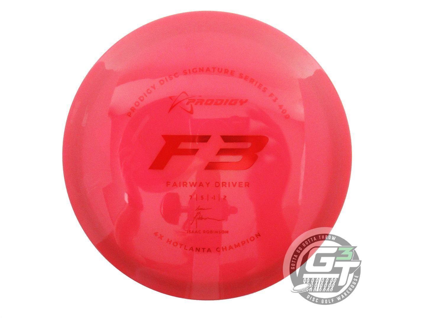 Prodigy Limited Edition 2022 Signature Series Isaac Robinson 400 Series F3 Fairway Driver Golf Disc (Individually Listed)