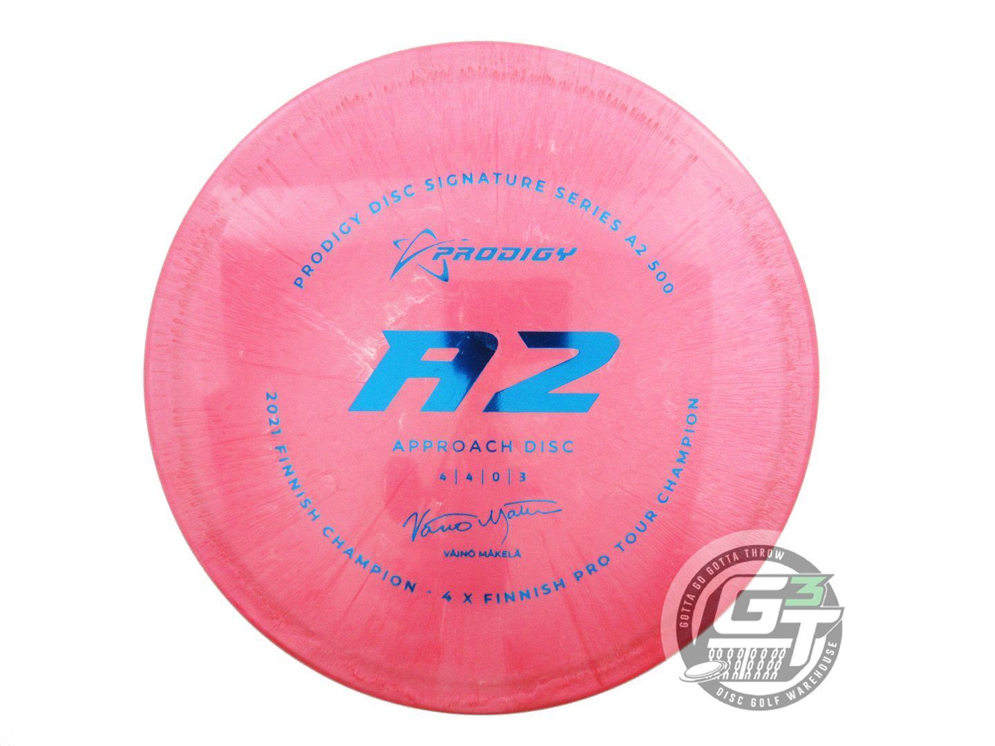 Prodigy Limited Edition 2022 Signature Series Vaino Makela 500 A2 Approach Midrange Golf Disc (Individually Listed)