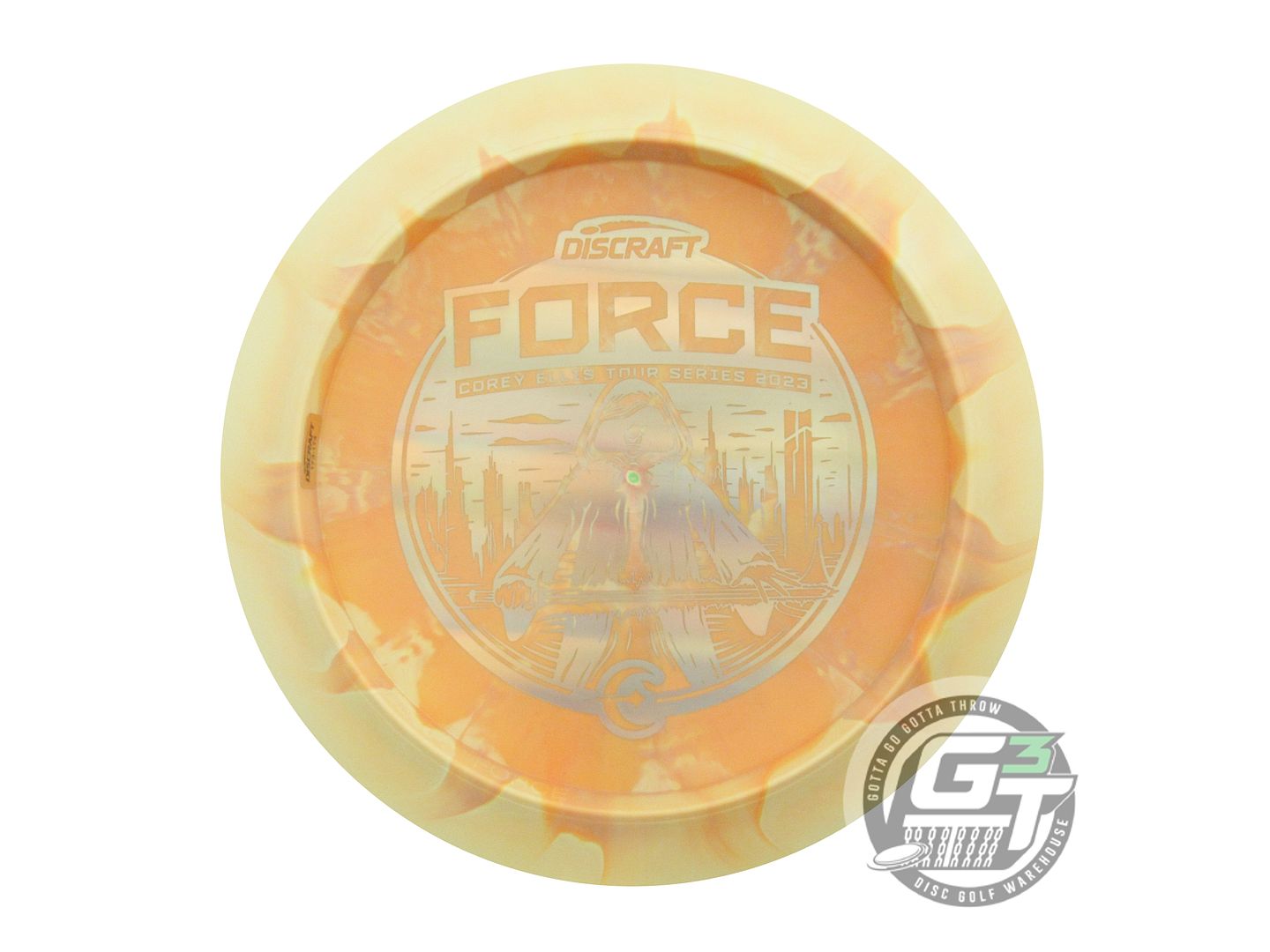 Discraft Limited Edition 2023 Tour Series Corey Ellis Understamp Swirl ESP Force Distance Driver Golf Disc (Individually Listed)