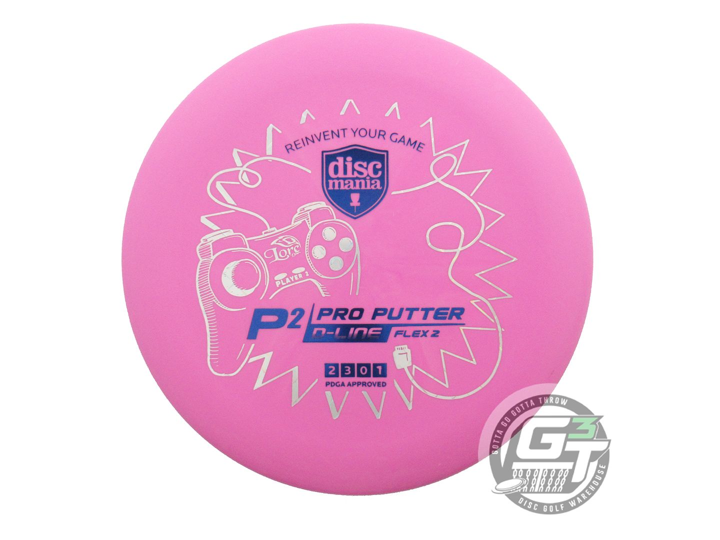 Discmania Limited Edition Lore Controller Originals D-Line Flex 2 P2 Pro Putter Golf Disc (Individually Listed)