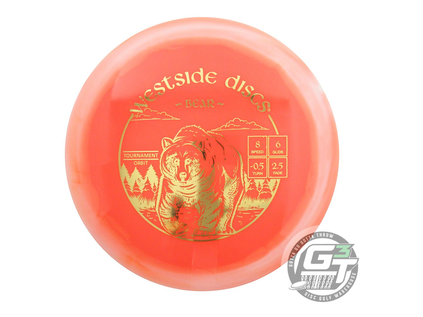 Westside Tournament Orbit Bear Fairway Driver Golf Disc (Individually Listed)