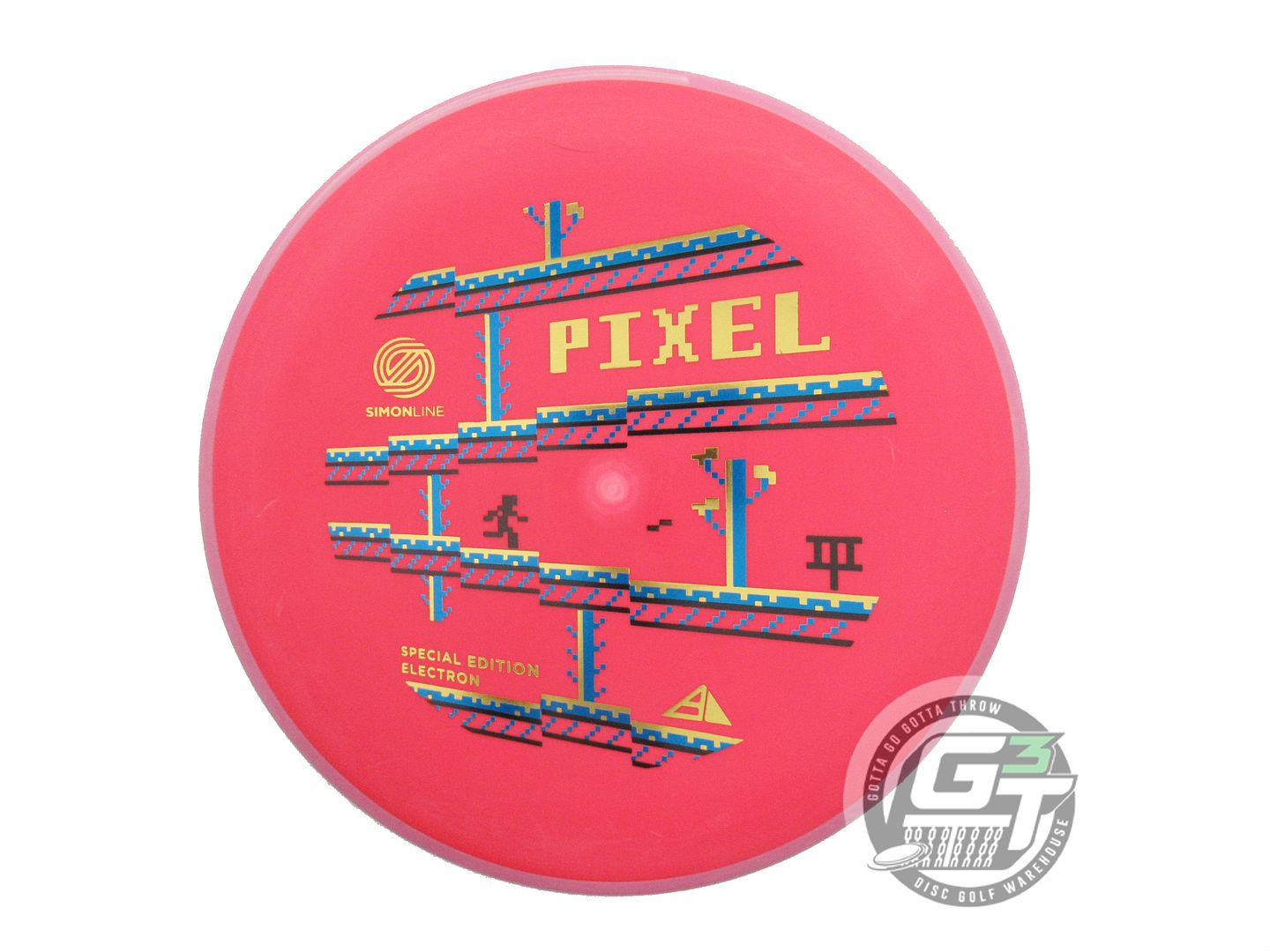 Axiom Special Edition Simon Lizotte Simon Line Electron Pixel Putter Golf Disc (Individually Listed)