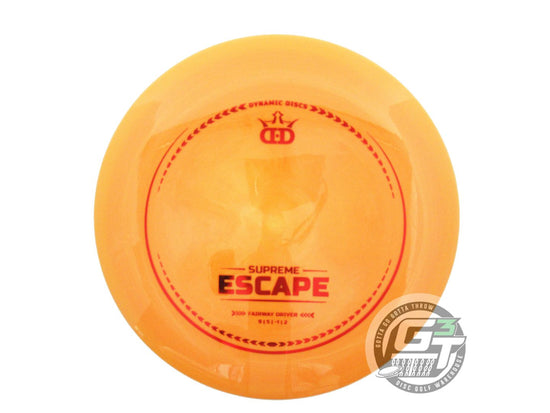 Dynamic Discs Supreme Escape Fairway Driver Golf Disc (Individually Listed)