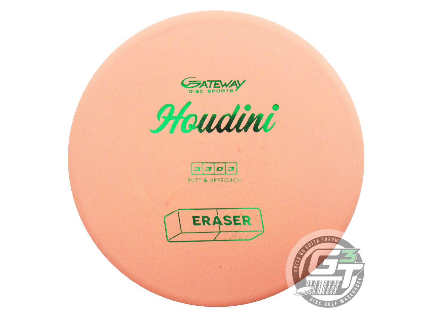Gateway Eraser Houdini Putter Golf Disc (Individually Listed)