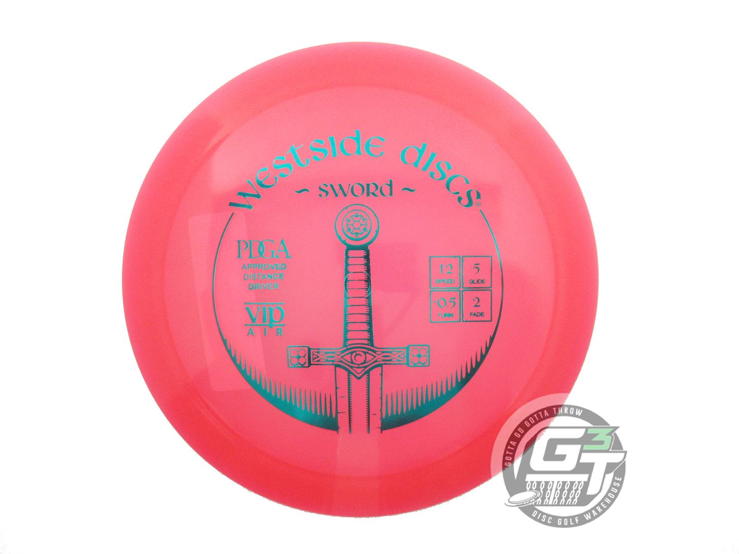 Westside VIP AIR Sword Distance Driver Golf Disc (Individually Listed)