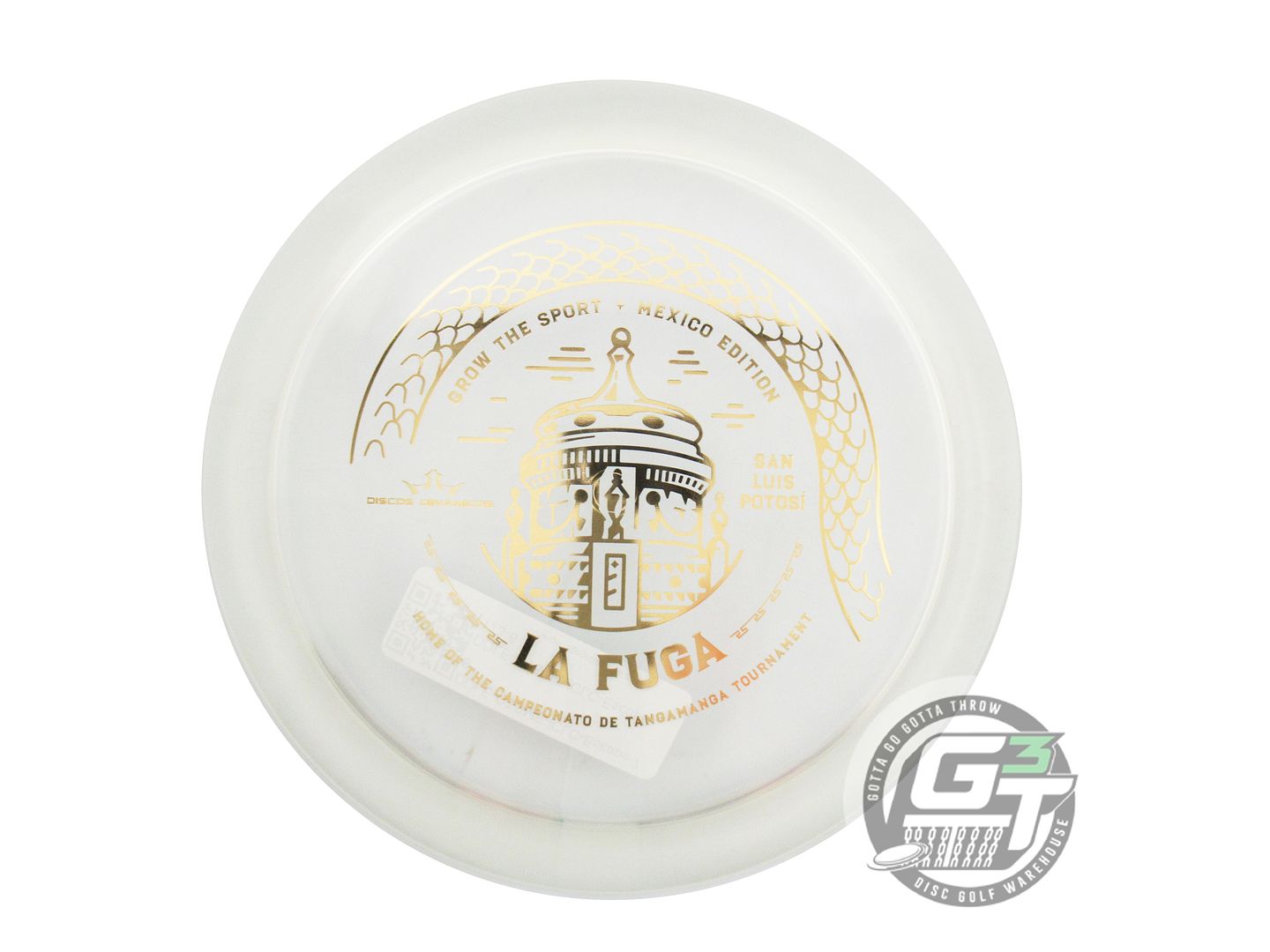 Dynamic Discs Limited Edition Grow the Sport Mexico Edition La Fuga Stamp Lucid Ice Escape Fairway Driver Golf Disc (Individually Listed)