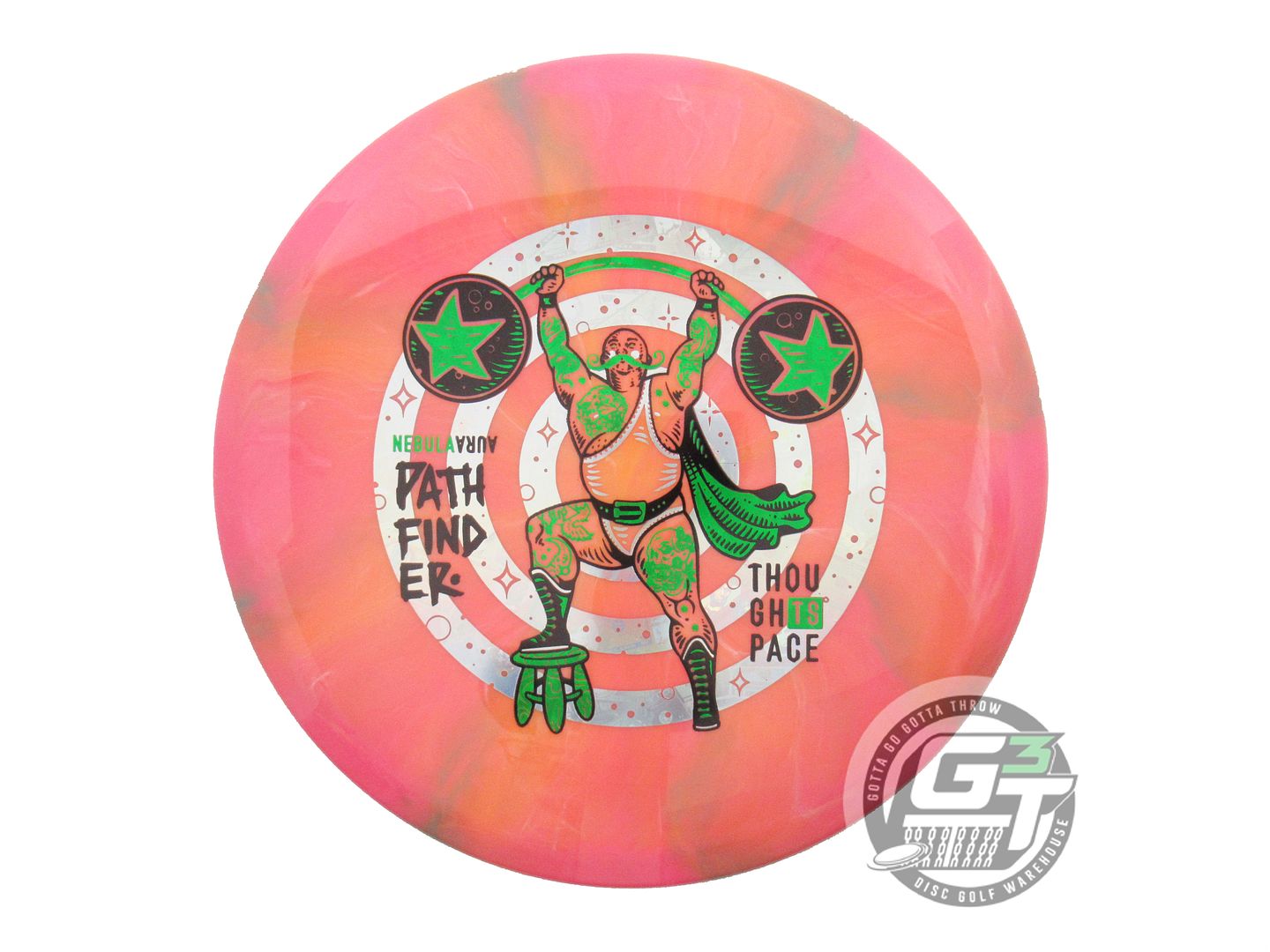 Thought Space Athletics Nebula Aura Pathfinder Midrange Golf Disc (Individually Listed)