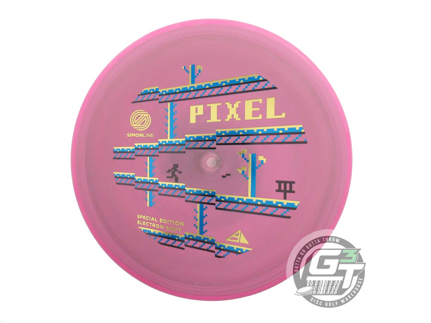 Axiom Special Edition Simon Lizotte Simon Line Electron Soft Pixel Putter Golf Disc (Individually Listed)