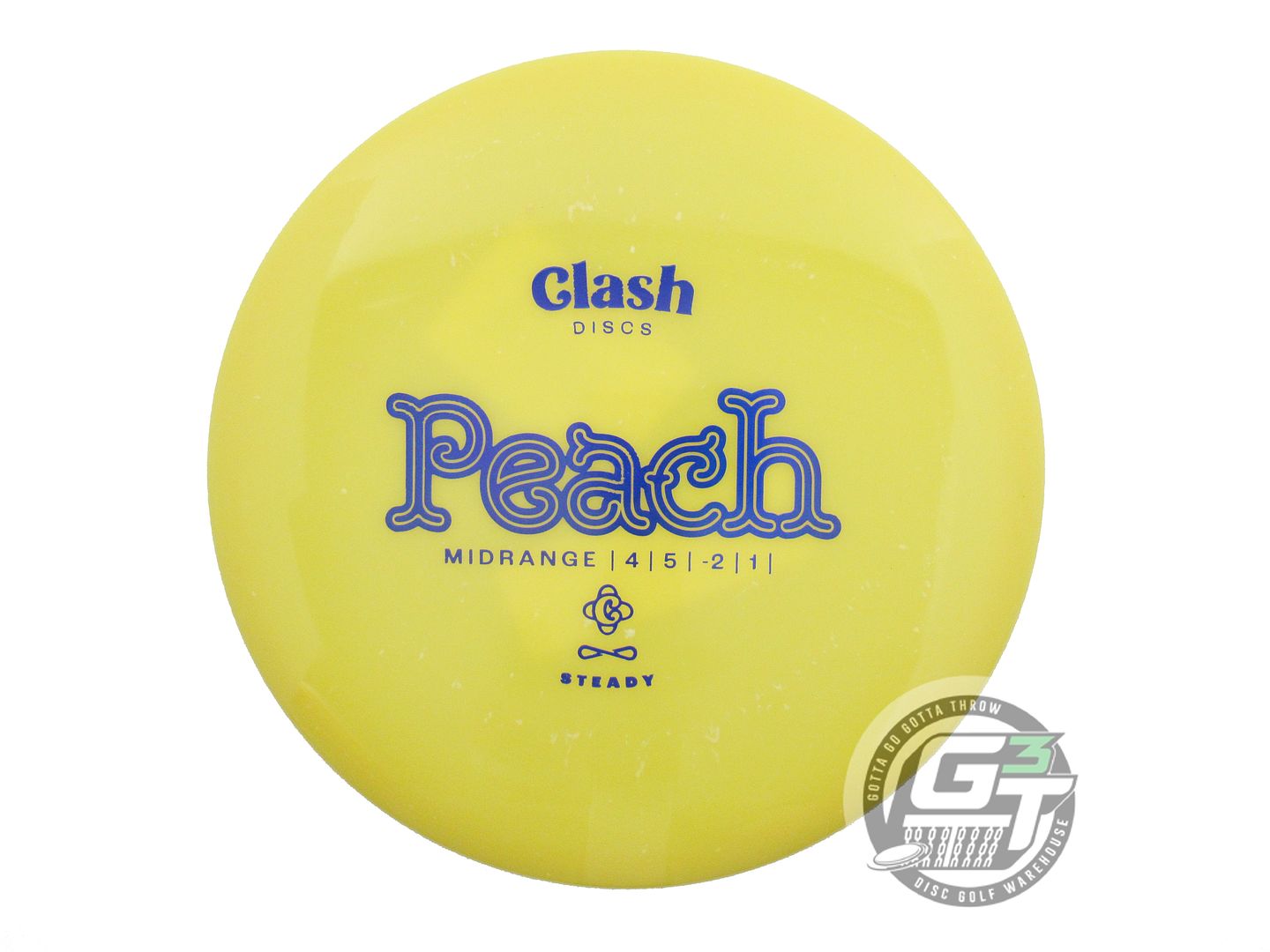 Clash Steady Peach Midrange Golf Disc (Individually Listed)