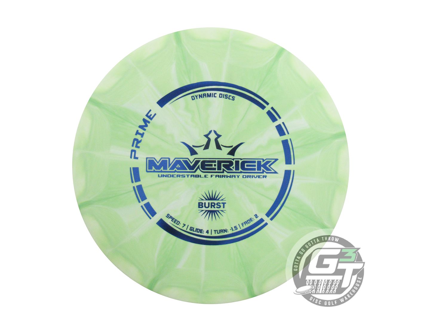 Dynamic Discs Prime Burst Maverick Fairway Driver Golf Disc (Individually Listed)