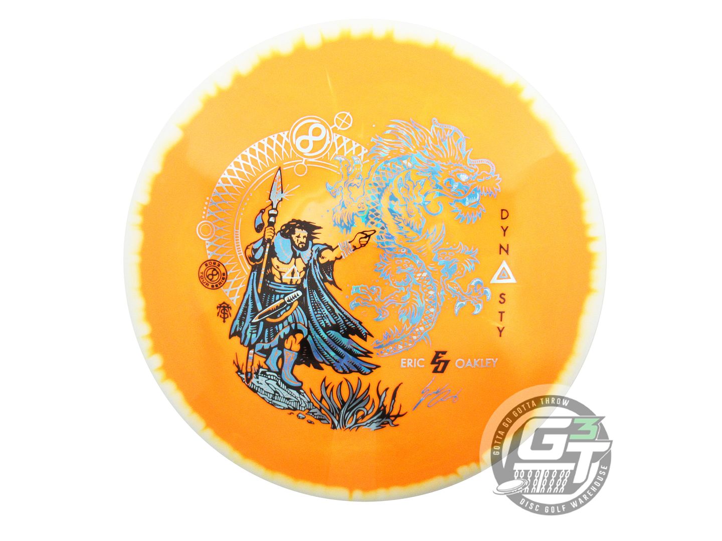 Infinite Discs Limited Edition 2023 Signature Eric Oakley Halo S-Blend Dynasty Fairway Driver Golf Disc (Individually Listed)