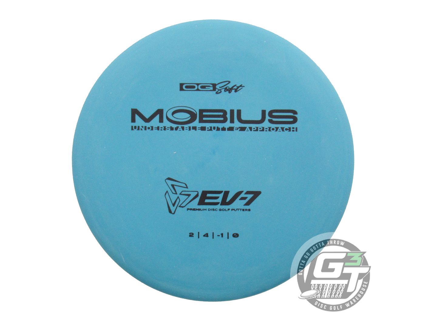 EV-7 OG Soft Mobius Putter Golf Disc (Individually Listed)