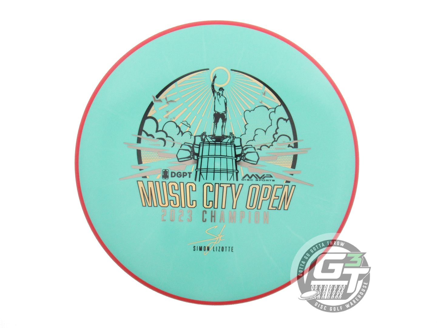 Axiom Limited Edition Simon Lizotte 2023 Music City Open Champion Edition Fission Proxy Putter Golf Disc (Individually Listed)