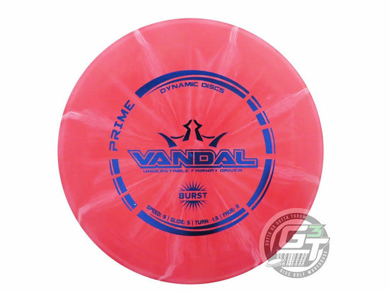 Dynamic Discs Prime Burst Vandal Fairway Driver Golf Disc (Individually Listed)