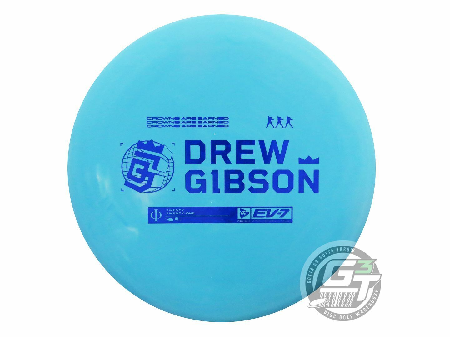 EV-7 Limited Edition 2021 Tour Series Drew Gibson OG Base Phi Putter Golf Disc (Individually Listed)