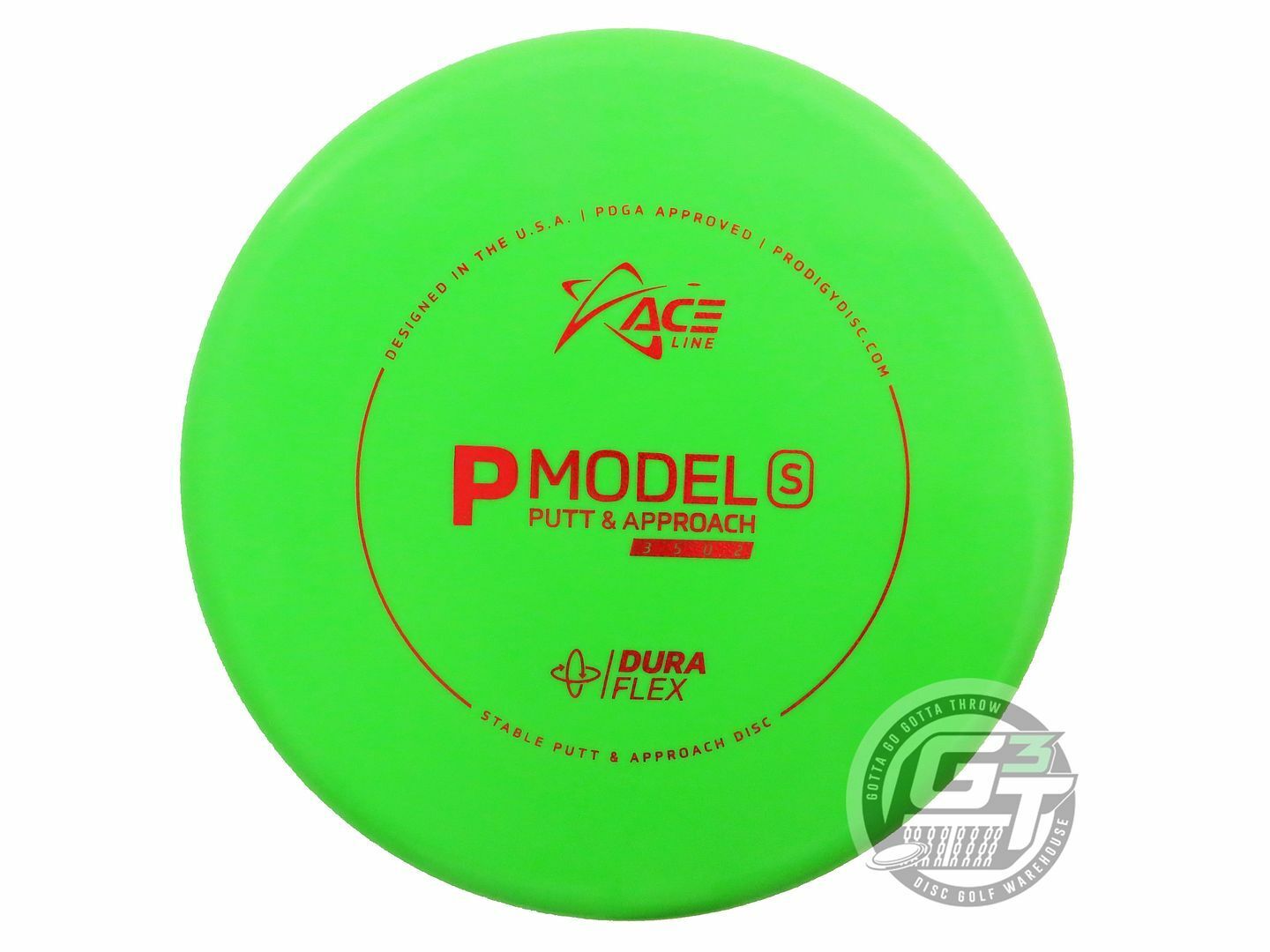 Prodigy Ace Line DuraFlex P Model S Putter Golf Disc (Individually Listed)