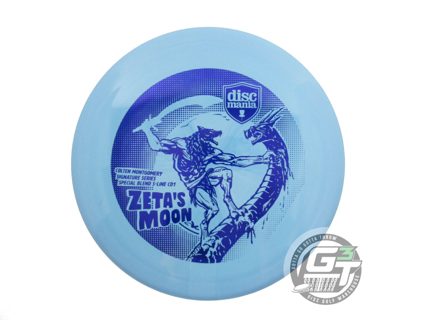 Discmania Limited Edition 2023 Signature Colten Montgomery Zeta's Moon Special Blend S-Line CD1 Control Driver Distance Driver Golf Disc (Individually Listed)