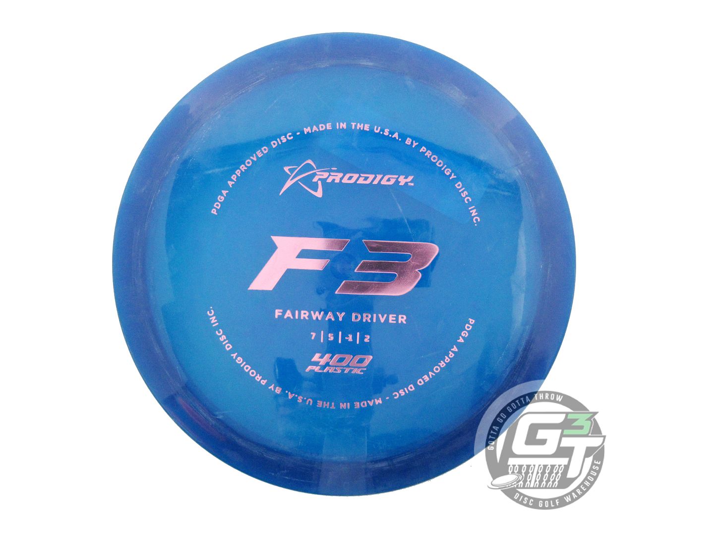 Prodigy 400 Series F3 Fairway Driver Golf Disc (Individually Listed)