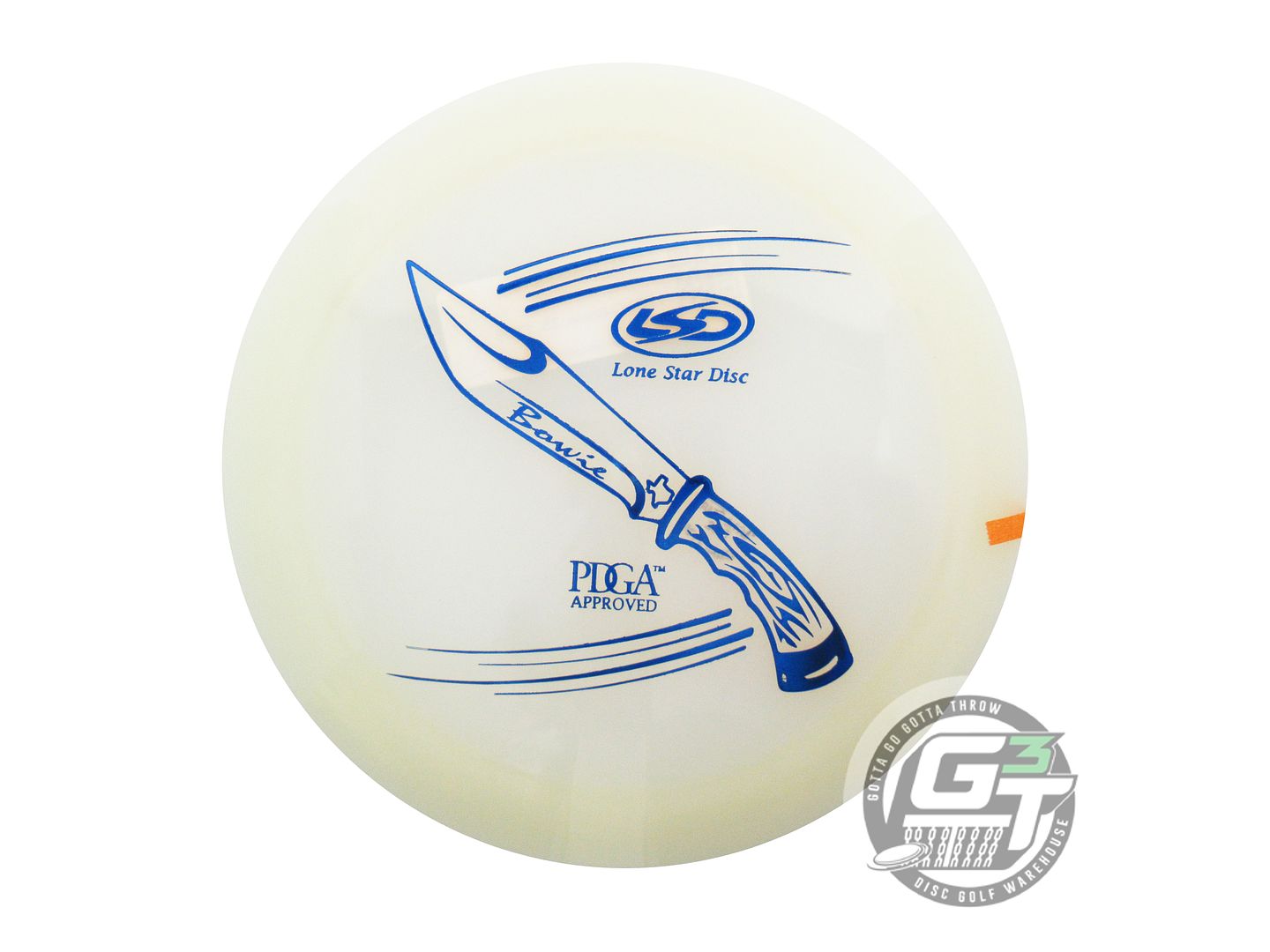 Lone Star Artist Series Glow Bowie Distance Driver Golf Disc (Individually Listed)