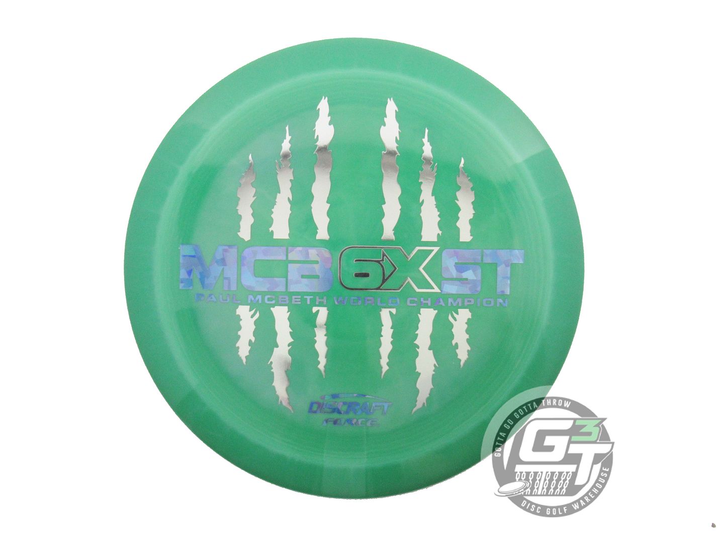 Discraft Limited Edition Paul McBeth 6X Commemorative McBeast Stamp ESP Force Distance Driver Golf Disc (Individually Listed)