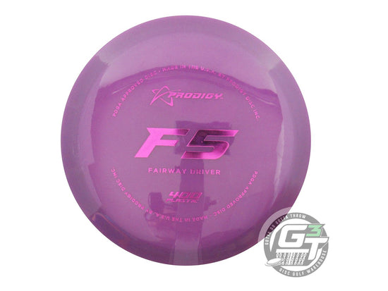 Prodigy 400 Series F5 Fairway Driver Golf Disc (Individually Listed)