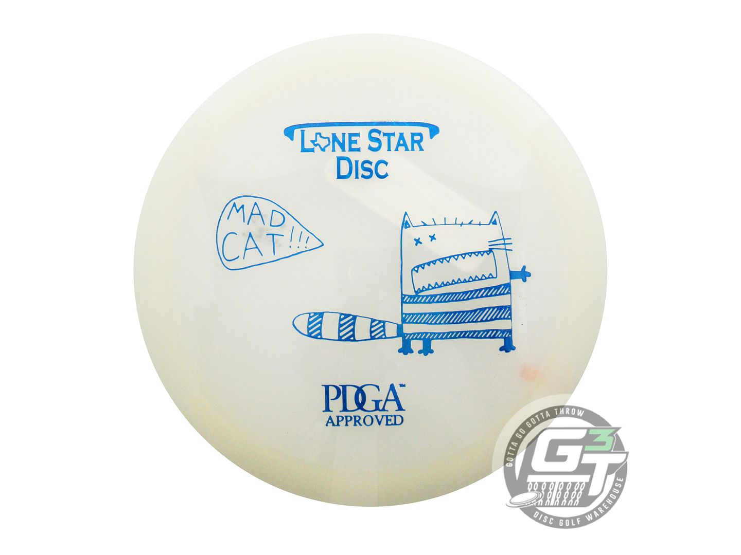 Lone Star Artist Series Glow Mad Cat Fairway Driver Golf Disc (Individually Listed)