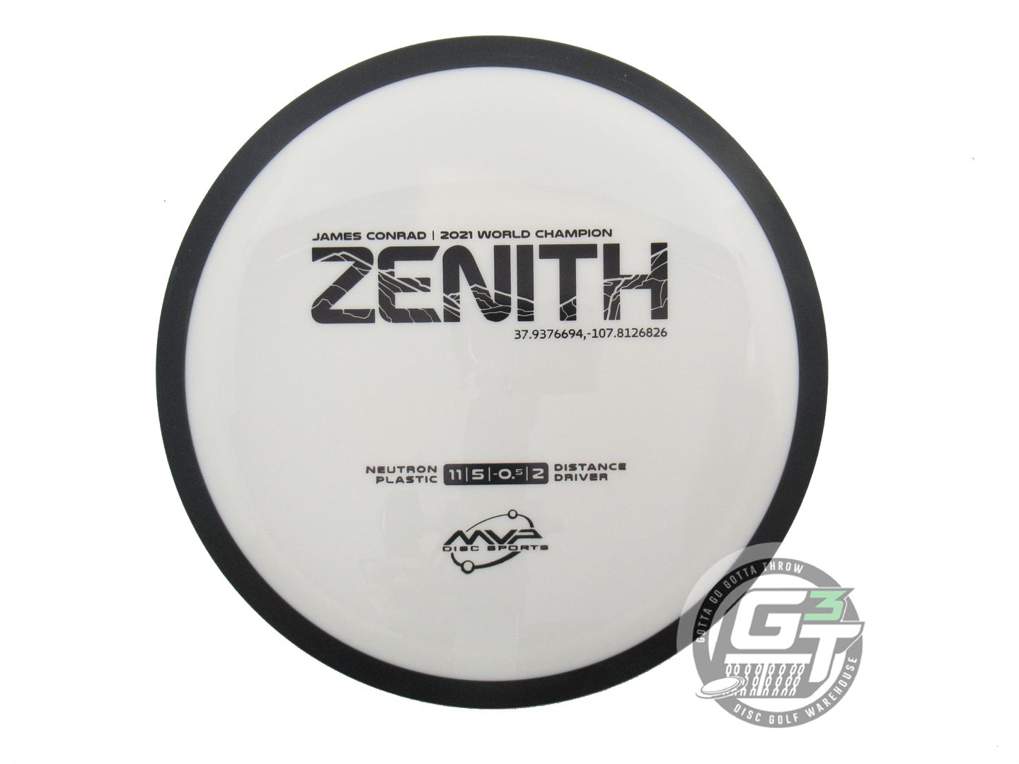 MVP Neutron Zenith [James Conrad 1X] Distance Driver Golf Disc (Individually Listed)