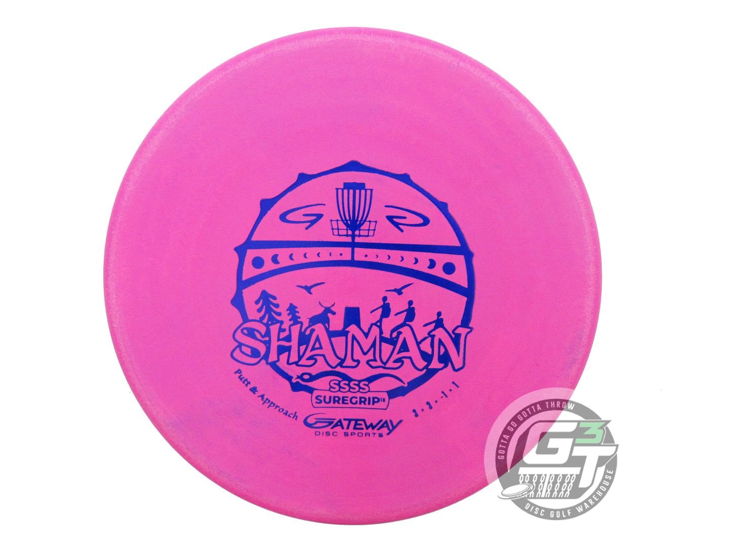 Gateway Sure Grip 4S Shaman Putter Golf Disc (Individually Listed)