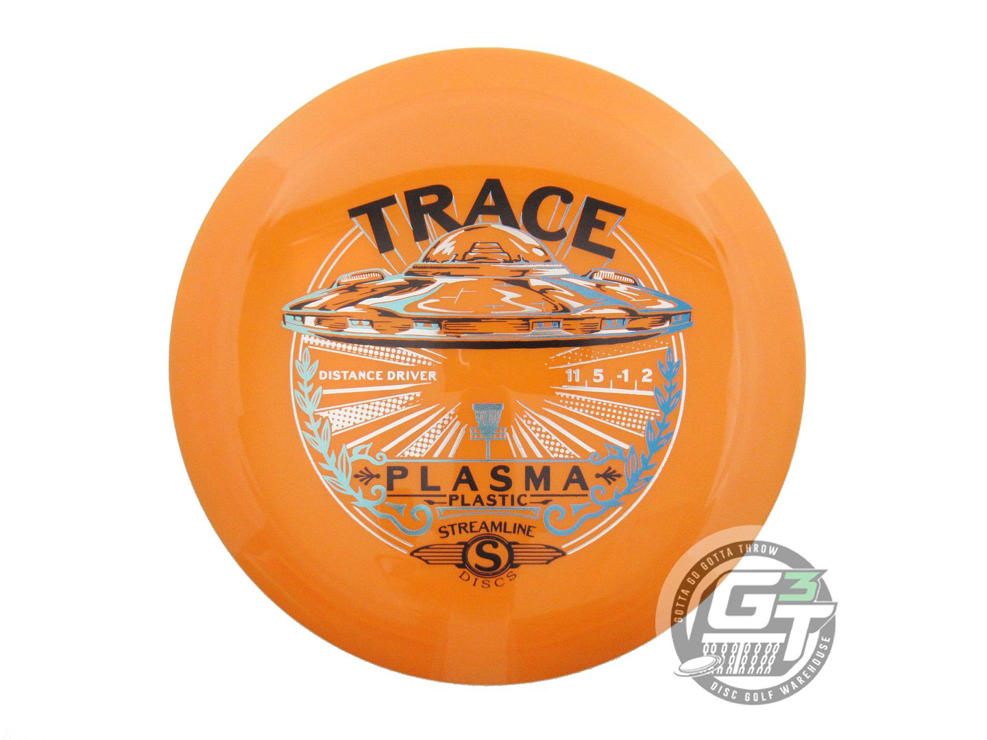 Streamline Plasma Trace Distance Driver Golf Disc (Individually Listed)