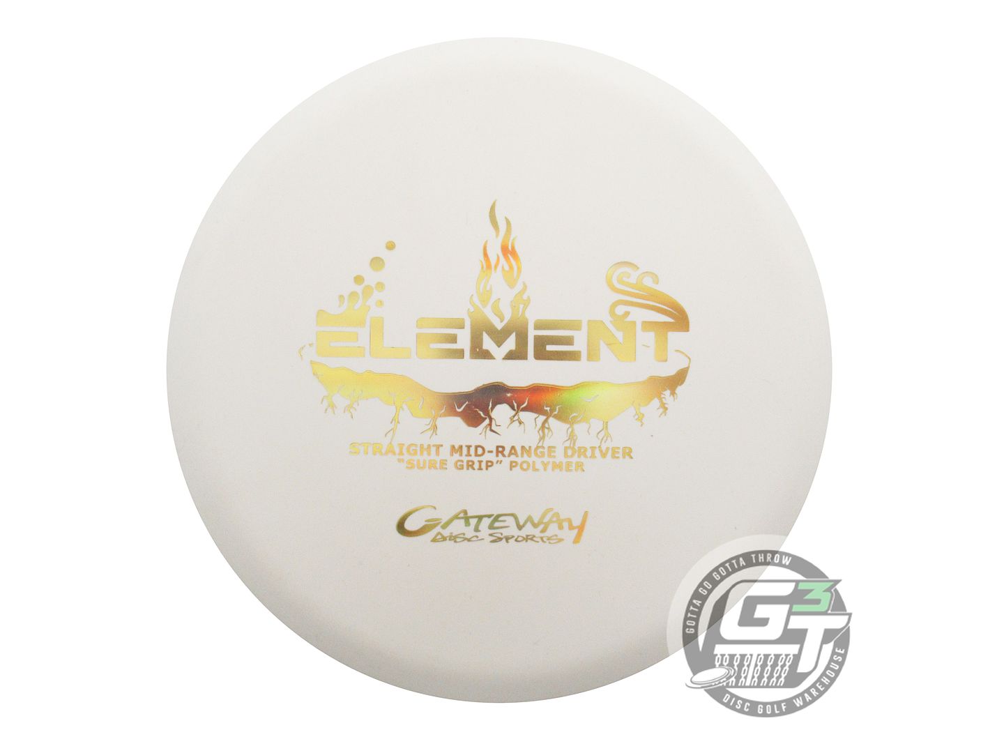 Gateway Sure Grip Element Midrange Golf Disc (Individually Listed)