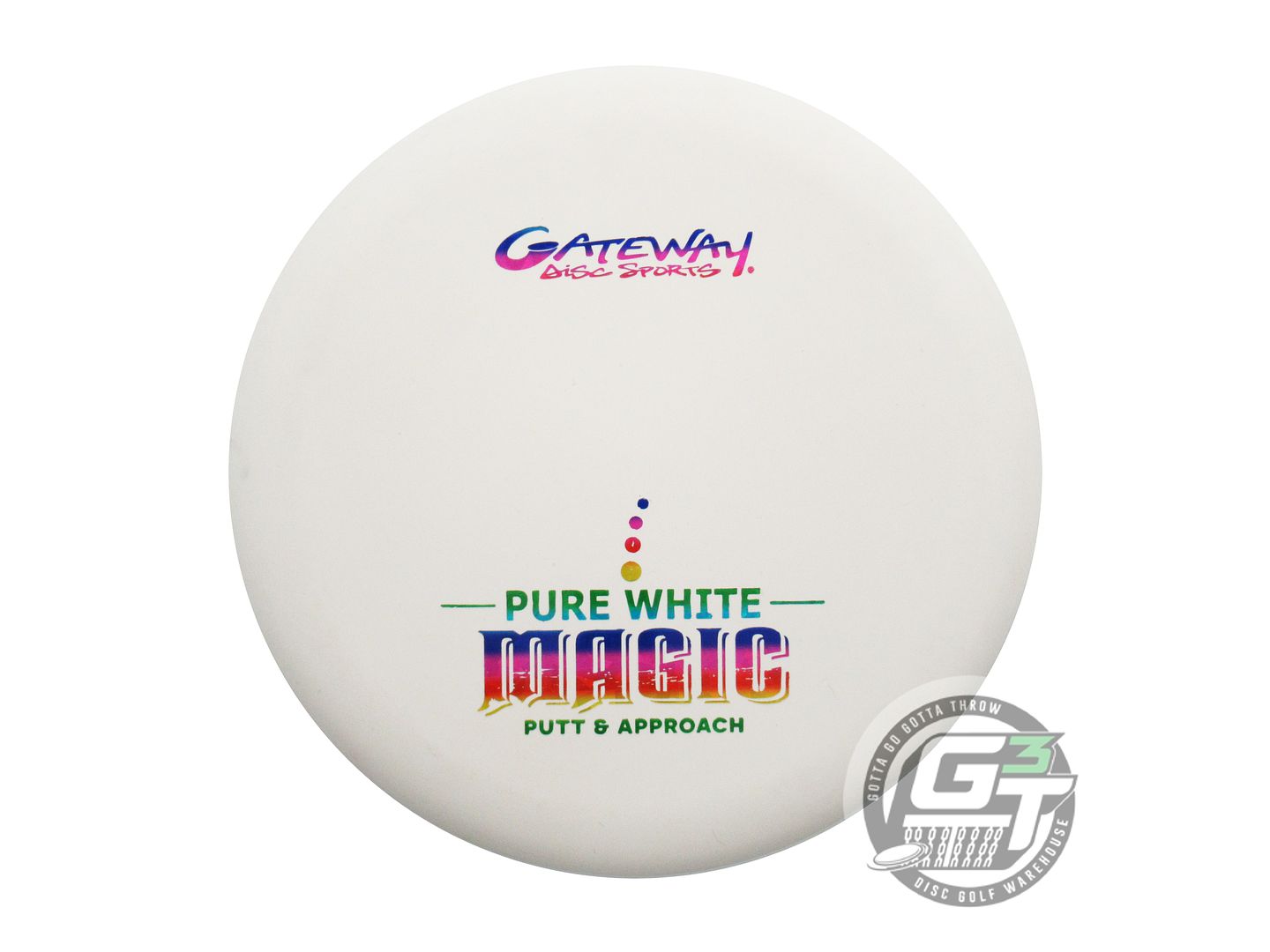 Gateway Pure White Magic Putter Golf Disc (Individually Listed)