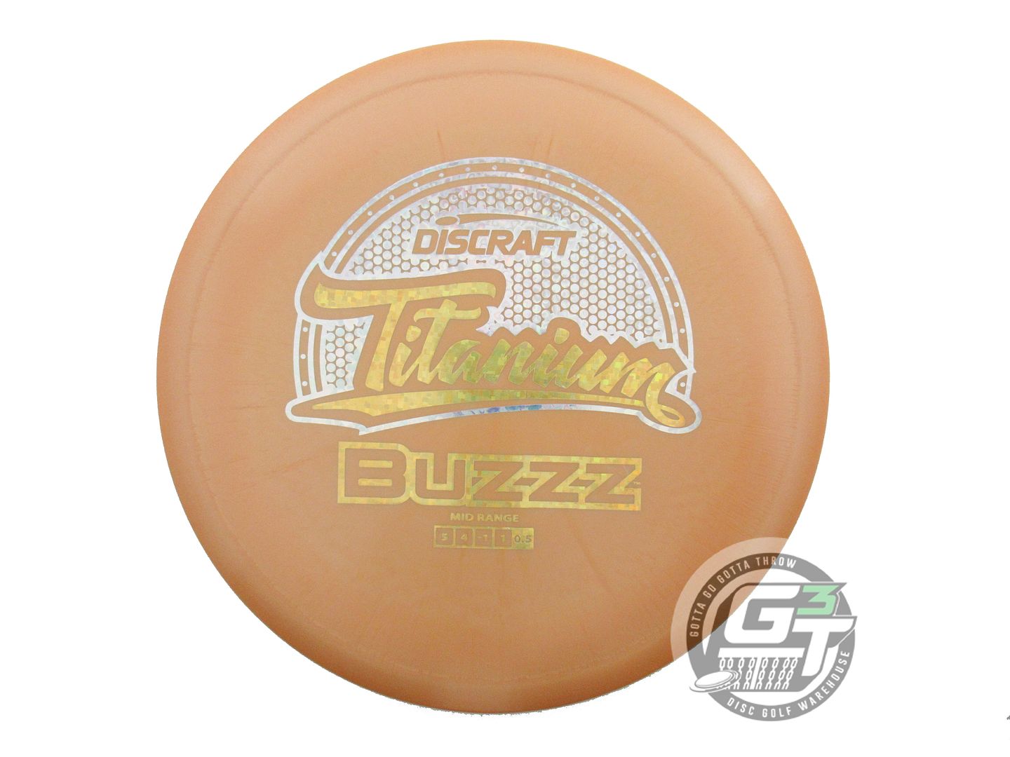 Discraft Titanium Buzzz Midrange Golf Disc (Individually Listed)