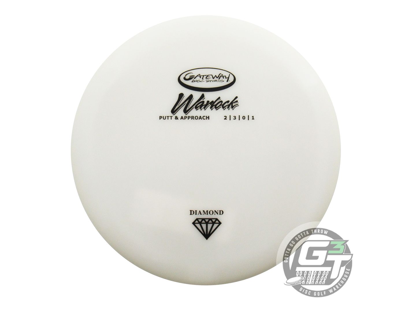 Gateway Diamond Warlock Putter Golf Disc (Individually Listed)