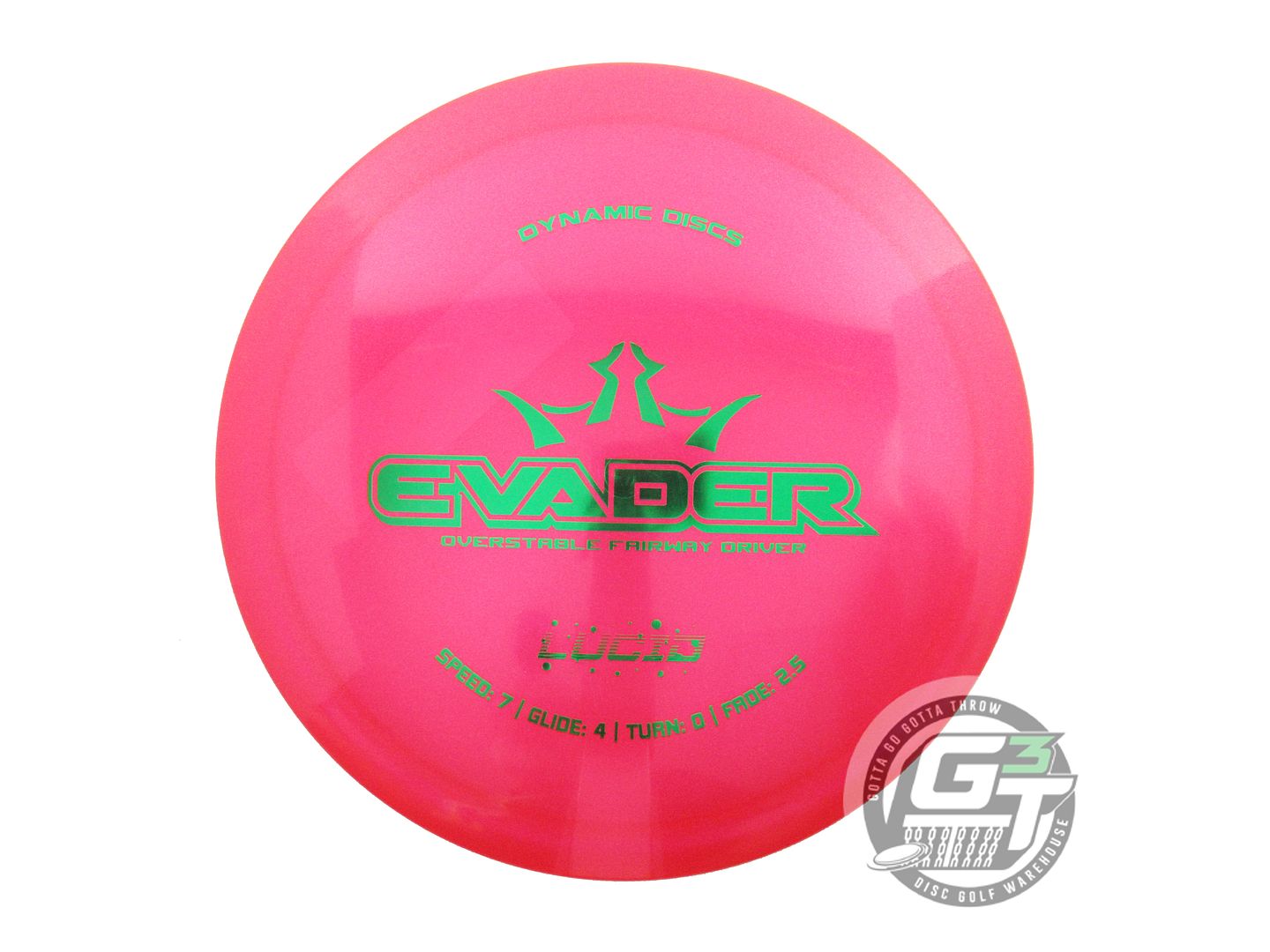 Dynamic Discs Glimmer Lucid Evader Fairway Driver Golf Disc (Individually Listed)