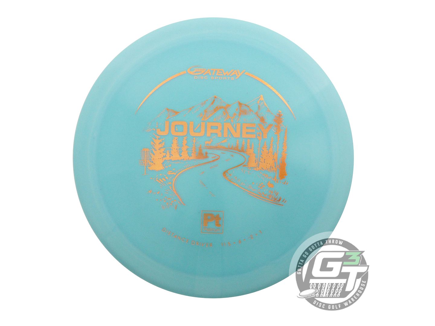 Gateway Platinum Journey Distance Driver Golf Disc (Individually Listed)