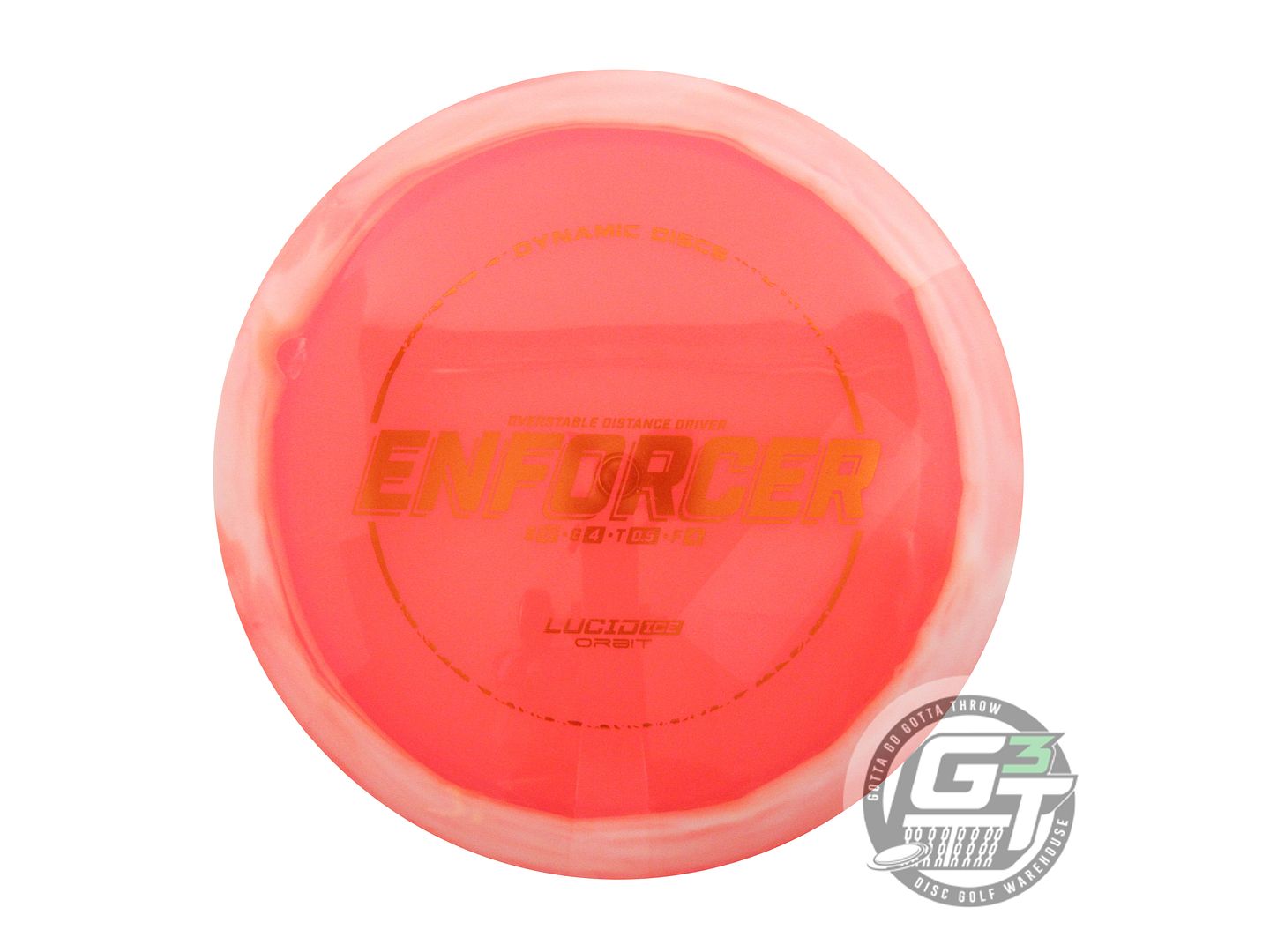 Dynamic Discs Lucid Ice Orbit Enforcer Distance Driver Golf Disc (Individually Listed)