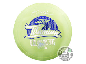 Discraft Titanium Undertaker [Paul McBeth 5X] Distance Driver Golf Disc (Individually Listed)