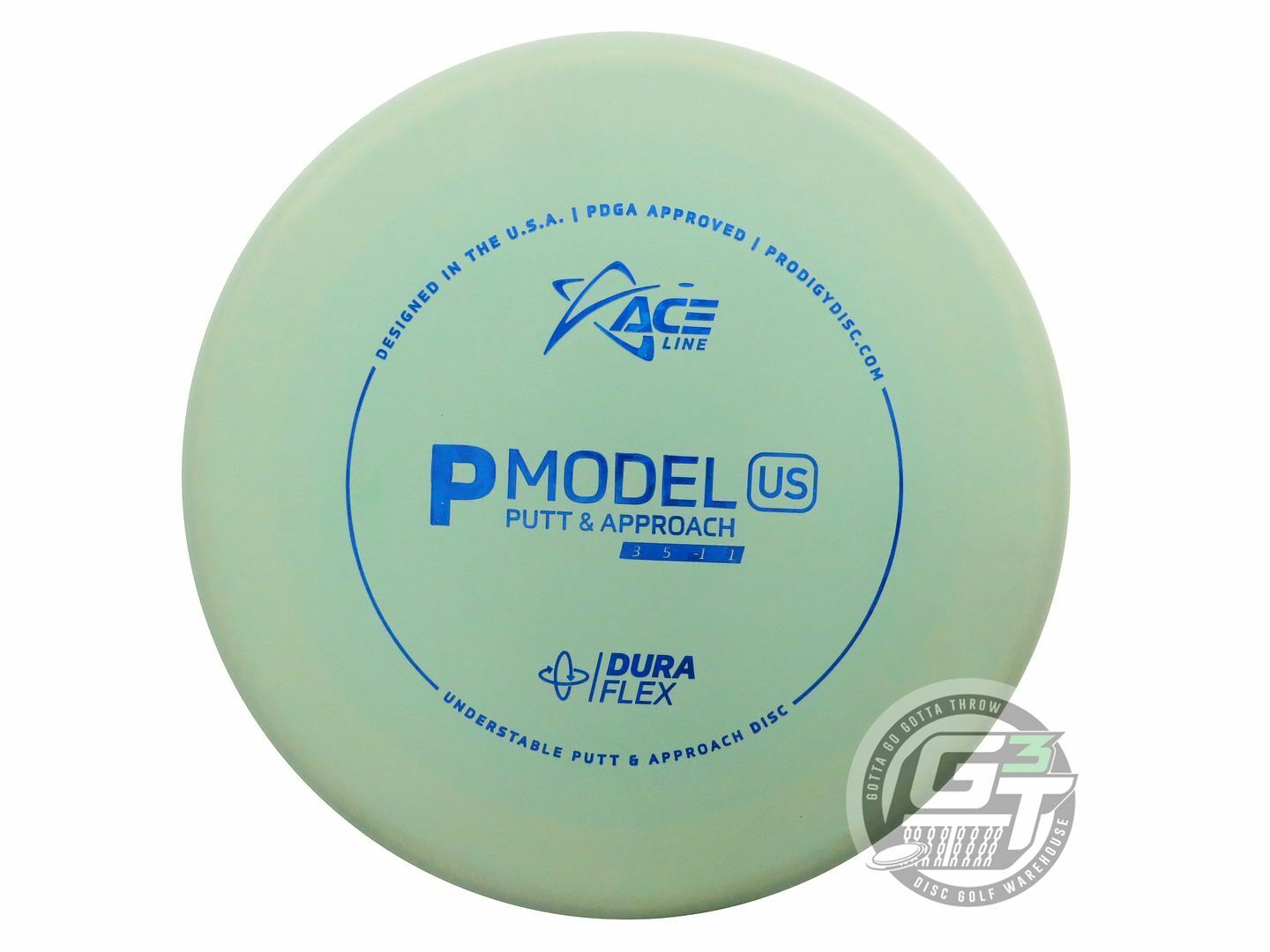 Prodigy Ace Line DuraFlex P Model US Putter Golf Disc (Individually Listed)