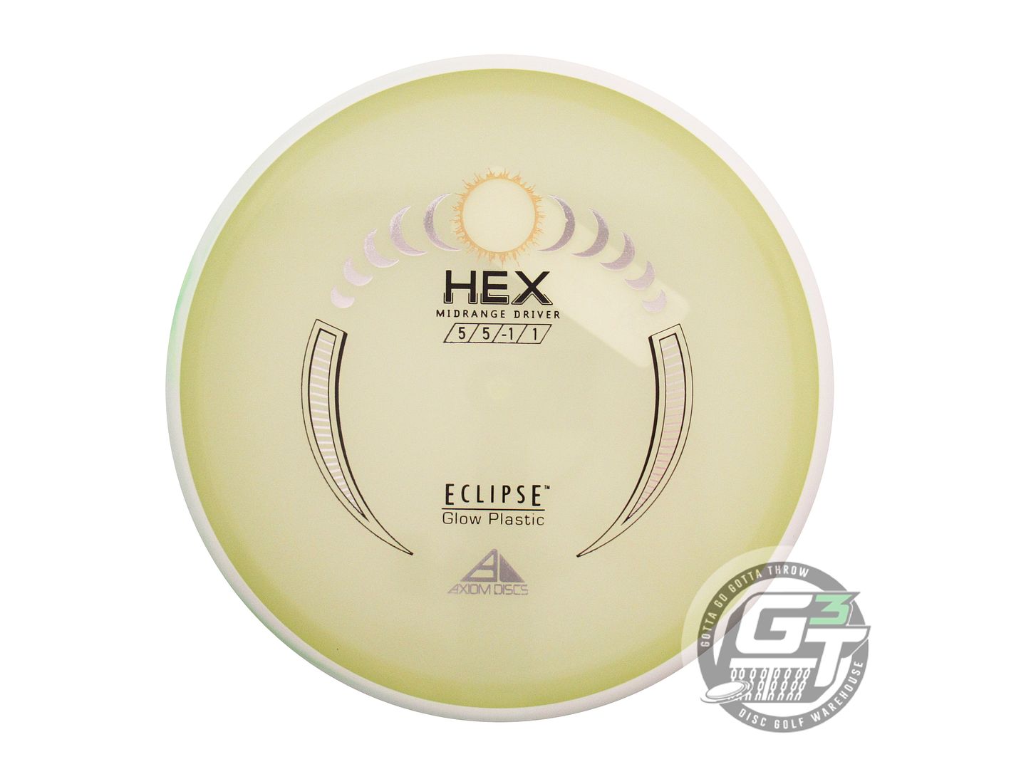 Axiom Eclipse 2.0 Glow Proton Hex Midrange Golf Disc (Individually Listed)