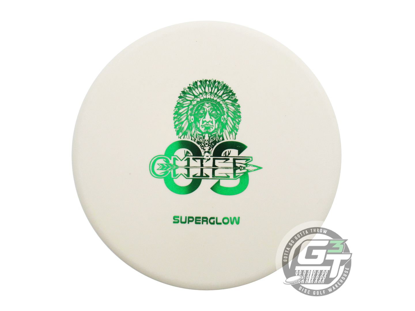 Gateway Super Glow Chief OS Putter Golf Disc (Individually Listed)