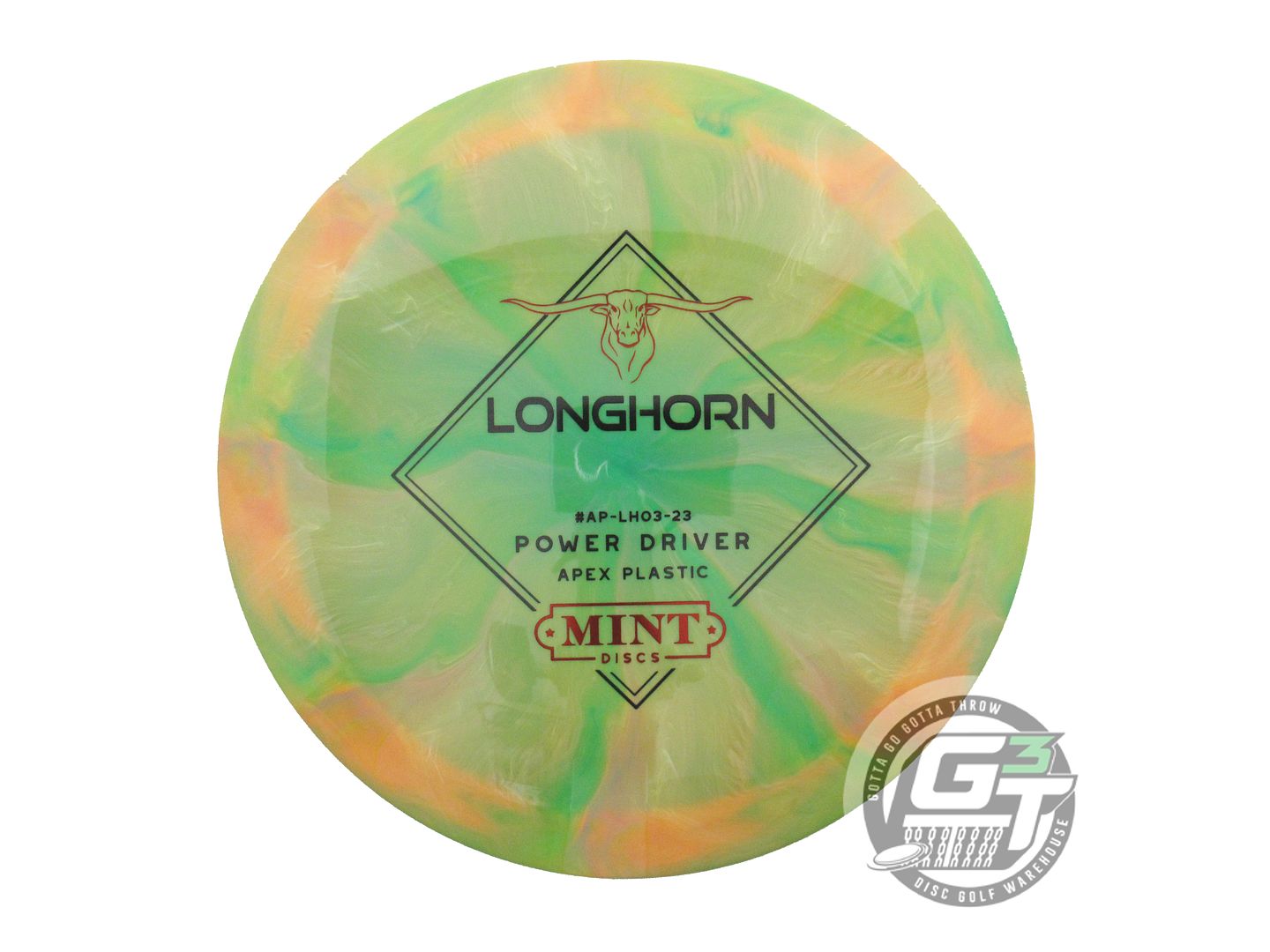 Mint Discs Swirly Apex Longhorn Distance Driver Golf Disc (Individually Listed)